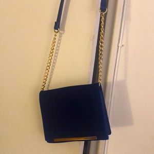 Velvet crossbody bag